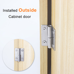 Thép không gỉ 270 độ có thể tháo rời bản lề Heavy Duty kim loại có thể tháo rời cờ bản lề cho đồ nội thất nhà bếp cửa tủ hộp gỗ - Product Image 5