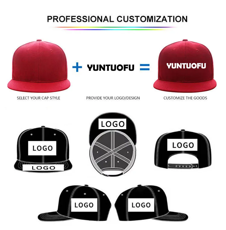 Venta caliente gorras ajustadas de moda unisex Hip Hop Snapbacks sombrero al por mayor gorra de béisbol bordada de algodón personalizada para hombres