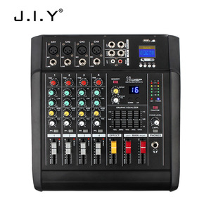 Model 402D fabrika toptan iyi fiyat 4 kanal güç Bluetooth ve 16 DSP etkileri ile ses mikseri profesyonel - Product Image 1
