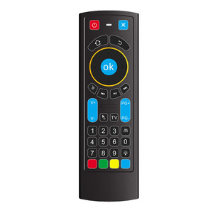 Factory Wireless air Mouse ABS 73 Keys CR3 Remote <strong>Controls</strong> bluetooth Fire TV Stick Remote <strong>Control</strong> with <strong>Keyboard</strong> - Product Image 2