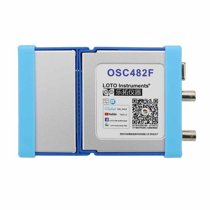 OSC482F 50 MS/s 20M USB-Handheld-Oszilloskop Für Windows Android Phone mit Signal generator und Logik analysator