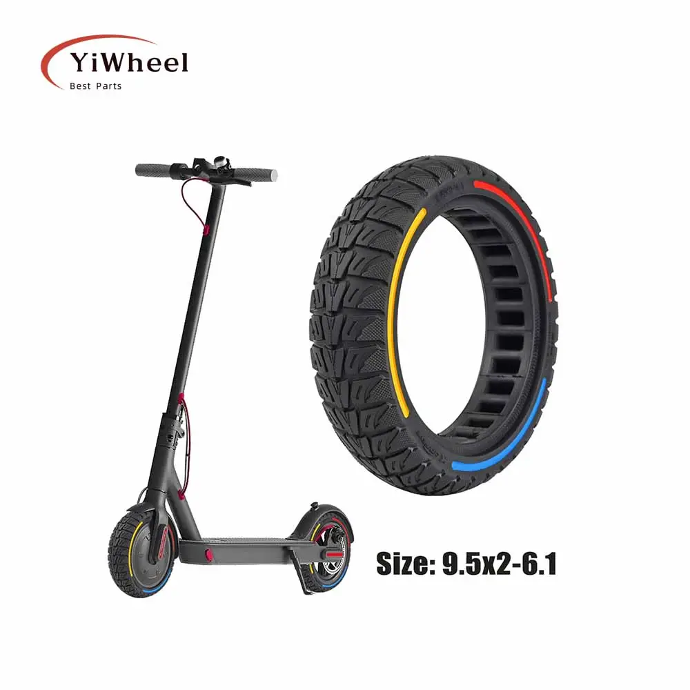 Yeni 8.5 inç 9.5 inç 10 inç Off-road katı lastik için Xiaomi M365/pro/1s/Lite/Lite/mi4/4 Pro ninebot NIU elektrikli Scooter