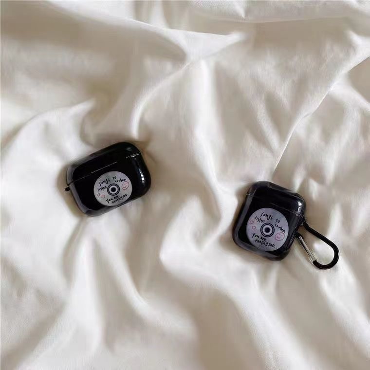 Music Smiley Vinyl Record