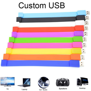 Mát mẻ đầy màu sắc Vòng đeo tay USB ổ đĩa <span class=keywords><strong>flash</strong></span> tùy chỉnh chiavetta USB Pendrive Bộ nhớ <span class=keywords><strong>Flash</strong></span> đĩa USB Vòng đeo tay 32GB ổ đĩa <span class=keywords><strong>flash</strong></span> - Product Image 6