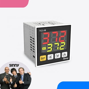 Sensor de termopar LED de 24V con salida SSR y entrada universal, Manómetro digital, registrador de datos, controlador de temperatura