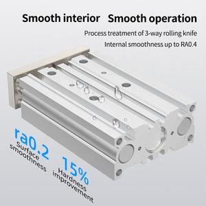 Smc loại mgpm xi lanh 12/16/20/15/20/25/30/60/75sz ba trục Rod Hướng Dẫn Hành động kép nhỏ gọn khí nén <span class=keywords><strong>piston</strong></span> mang - Product Image 4
