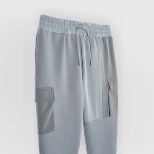 Người Đàn Ông Của Tùy Chỉnh <span class=keywords><strong>Cago</strong></span> Theo Dõi Quần Hàng Hóa Quần Thêu Cotton Polyester Phòng Tập Thể Dục Chạy Bộ Thể Thao Colour Khối Quần Vận Chuyển Hàng Hóa Cho Nam Giới - Product Image 4