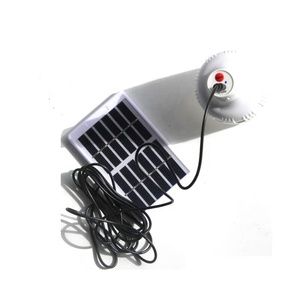 BUHESHUI 1.2W 6V PET lamine Polycrystalline GÜNEŞ PANELI ile mikro USB çıkış su geçirmez güneş pili kablo uzunluğu 3m - Product Image 5