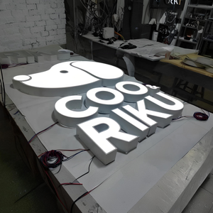 Tùy chỉnh 3D LED signage trong nhà và ngoài trời Logo kinh doanh ánh sáng quảng cáo chiếu sáng LED đăng ký cho doanh nghiệp - Product Image 3