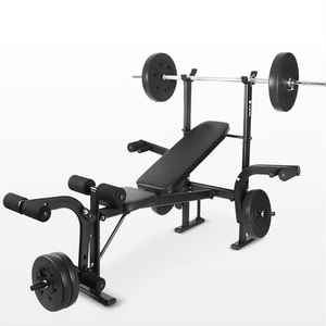 スクワットラック付きSP調整可能重量ベンチコンボベンチプレスベンチラック傾斜下降トレーニング能力 - Product Image 2