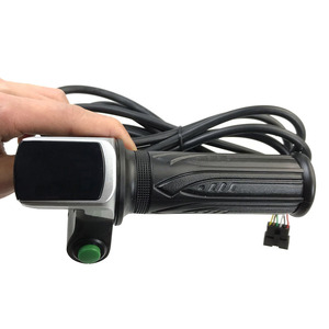 Universale 48v Display LCD velocità di rotazione maniglia acceleratore bicicletta elettrica/Scooter/triciclo Controller con acceleratore a spirale - Product Image 4