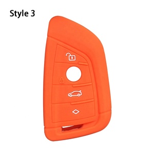BMW için silikon uzaktan katlanır anahtar kılıf koruyucu G30 G05 X5 F15 X6 F16 7 serisi X1 X1 F48 F39 X4 X3 F40 su geçirmez anahtar durum - Product Image 3