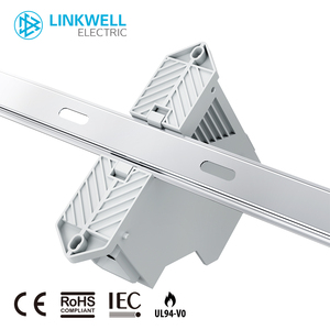 High Current Din Rail Mounted <strong>Double</strong> <strong>Layer</strong> <strong>Terminal</strong> Connector <strong>Block</strong> for Electrical Applications - Product Image 2
