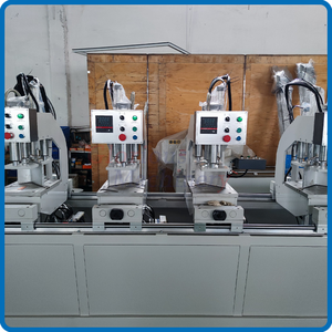 เครื่องเชื่อมที่มีประสิทธิภาพสำหรับงานเชื่อมพีวีซีหน้าต่างและ upvc เครื่องทำประตูหน้าต่าง