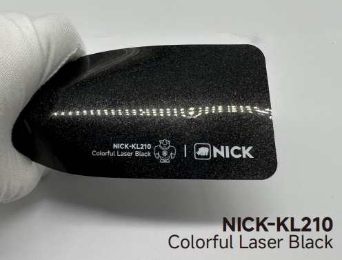 Laser coloré noir