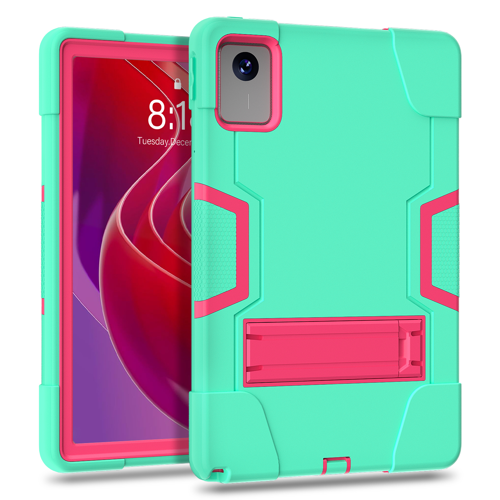 Mint+Rose Red