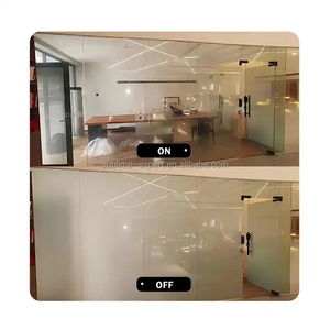 リモートコントロールスマートガラスフィルムPVC PDLCオフィス用,低電圧切り替え可能プライバシー装飾 - Product Image 2