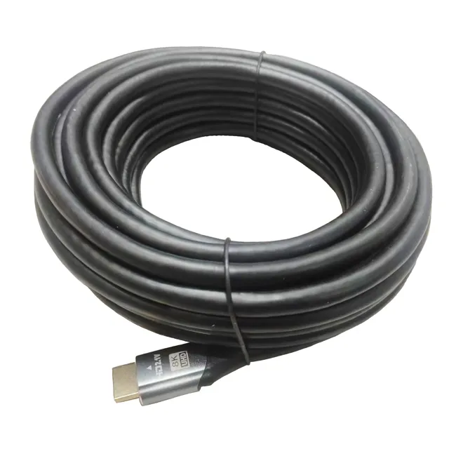 Hotel Outdoor AD Audio Video Wring Project Use Long Thick HDMI2.1 UHD 8K Male to Male Cable