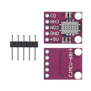 Módulo de sensor numérico de detección de calidad del aire AIsmartlink Sensor de gas de MICS-6814 para Arduino