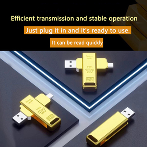 <strong>USB</strong> Flash Memory Stick Gold Bullion Model <strong>USB</strong> <strong>2.0</strong> 3.0 Type C Custom <strong>Golden</strong> Pen Drive Metal OTG <strong>Usb</strong> Flash Drive