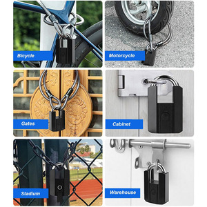 Ip67 กันน้ํา Ttlock Ble รีโมทคอนโทรลกุญแจสมาร์ทลายนิ้วมือประตูล็อคกุญแจพร้อมกุญแจ - Product Image 6