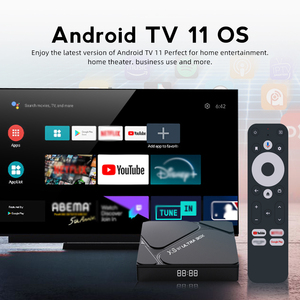 Bán buôn vật liệu mới amologic s905w2 xs97 siêu hộp điều khiển bằng giọng nói 4GB + 32GB <span class=keywords><strong>TV</strong></span> <span class=keywords><strong>Box</strong></span> ANDROID 4K <span class=keywords><strong>2025</strong></span> - Product Image 3