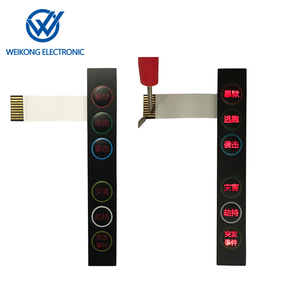 Numerische Hintergrund beleuchtung Membran schalter Tastatur Tastaturen & Tastaturen Produkt - Product Image 6