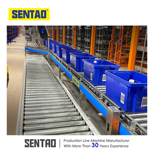 Container Truck Laden Entladen Zwei Richtungen Rollen förderer Motorisierter Rollen förderer Beweglicher Rollen förderer - Product Image 6