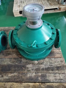 4-20mA/RS485 24VDC Medidor de flujo de engranajes ovalados de aceite de alta viscosidad alimentado por batería - Product Image 6