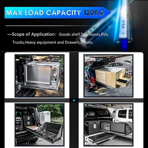 AOLISHENG – glissières de tiroir robustes avec serrure, 250 lb, capacité de charge, Extension complète, glissières de tiroir à verrouillage industriel, Rails - Product Image 5