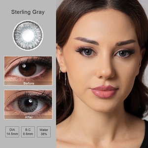 Magister 뜨거운 판매 스타 3 톤 컬러 콘택트 렌즈 멋진 봐 싸구려 컬러 연락처 14.5 아이 콘택트 렌즈 - Product Image 5