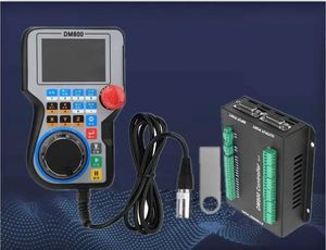ANDUUK CNC Handle Controller Motion Control <strong>System</strong> DM800 <strong>3</strong>/4/5 Axis <strong>3</strong>.8 Inch Screen Plus Emergency Stop Button Supports G <strong>Code</strong> - Product Image 6