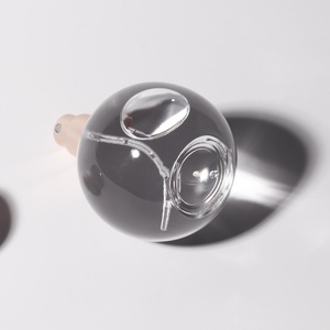 Pebble Shape Cap Luxury in Stock 30ml Irregular Glass <strong>Perfume</strong> Bottle in <strong>Drop</strong> Shape - Product Image 5