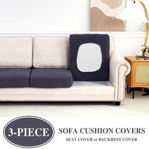 Oturma odası kanepe aşınmaya dayanıklı dekoratif kapak için kaymaz sabit Slipcover