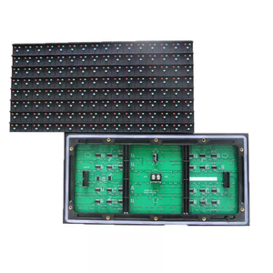 Modulo led p10 scheda pcb rossa schermo di visualizzazione a led per esterni 320*160 modulo led p10 montaggio modulo led per interni monocolore - Product Image 1