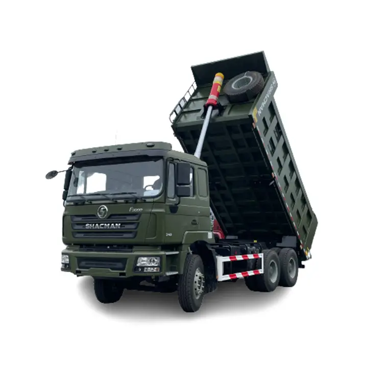 Offre Spéciale Chine fabricant Shanqi 6X4 cargo dimension 5800X2350X1500mm camion à benne basculante à vendre