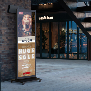 Коммерческий внутренний ЖК-монитор Digital Signage 65 дюймов дисплей высокой яркости с сетевым управлением для транзитной станции - Product Image 3