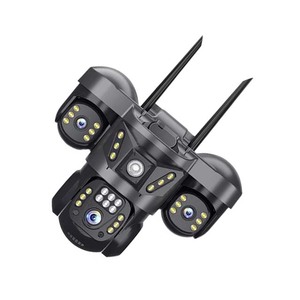V380กล้องวงจรปิดพลังงานแสงอาทิตย์แบบแพน-เอียงตาจริงสามเลนส์หลายตัวจอมอนิเตอร์เครือข่ายข้ามพรมแดน1ปี - Product Image 2
