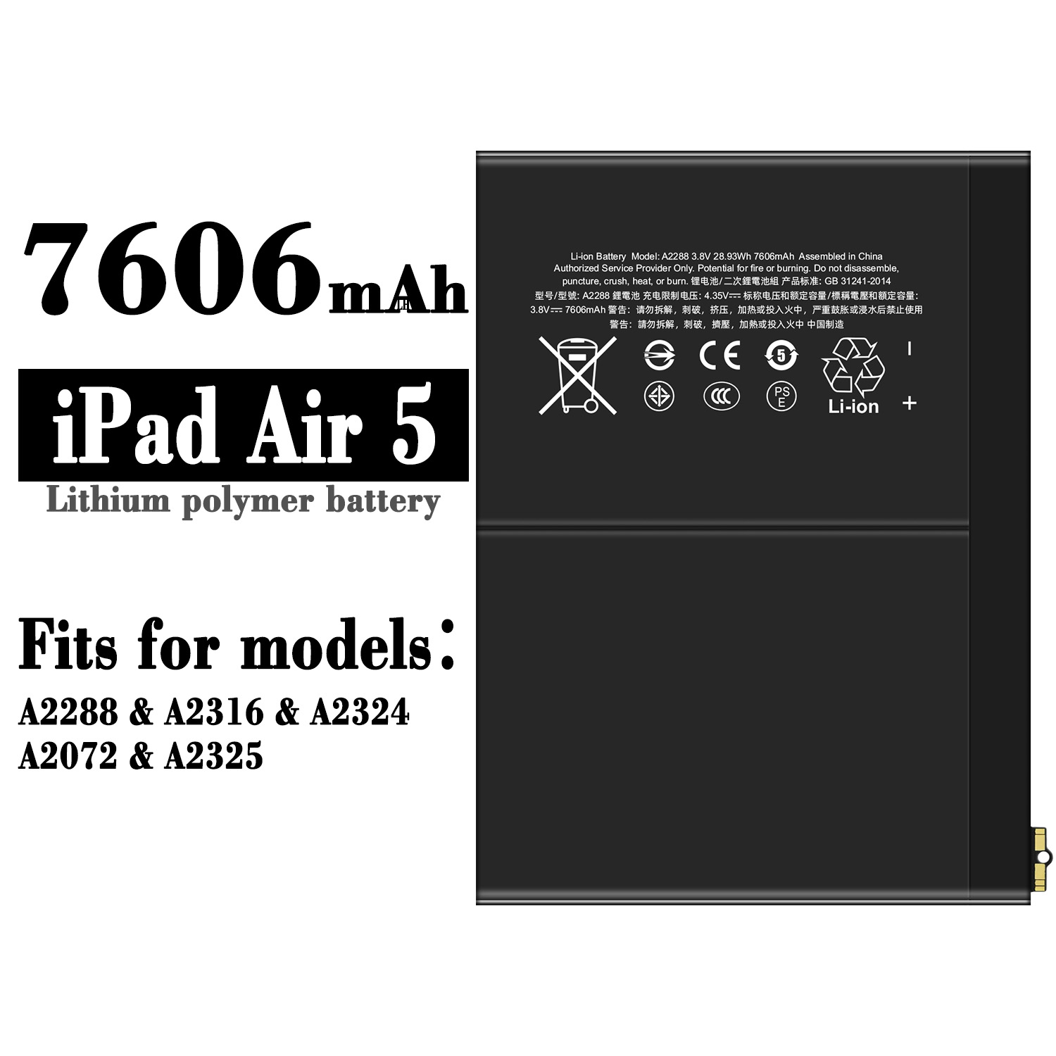 pour iPad 5 Air