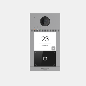 Hik Biometric Access Control Kit Ready to Ship IP <strong>Video</strong> <strong>Intercom</strong> DS-KV8113-WME1 + DS-KH6320-WTE1 with 16 GB TF Card - Product Image 2