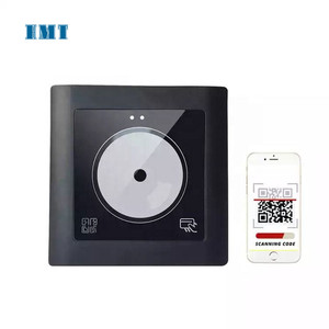 Lector Rfid de código QR 125Khz Lector de tarjetas RS485 RS232 Wiegand 26/34 Cerradura de puerta Tarjeta de control de acceso Lector RFID Escáner de código QR - Product Image 3