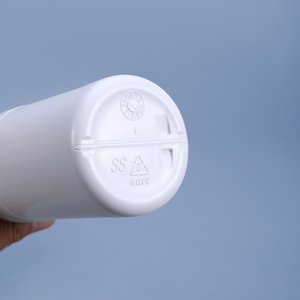 Botella de plástico redonda de HDPE de 300ml de alta calidad con tapa de anillo de manipulación de tornillo Tipo de sellado de tapa de tornillo - Product Image 3