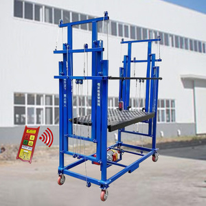 Elevador de andamio de cuerda de alambre eléctrico MHL24 nueva plataforma elevadora de seguridad con Control remoto con capacidad de carga de 500kg para uso doméstico - Product Image 2