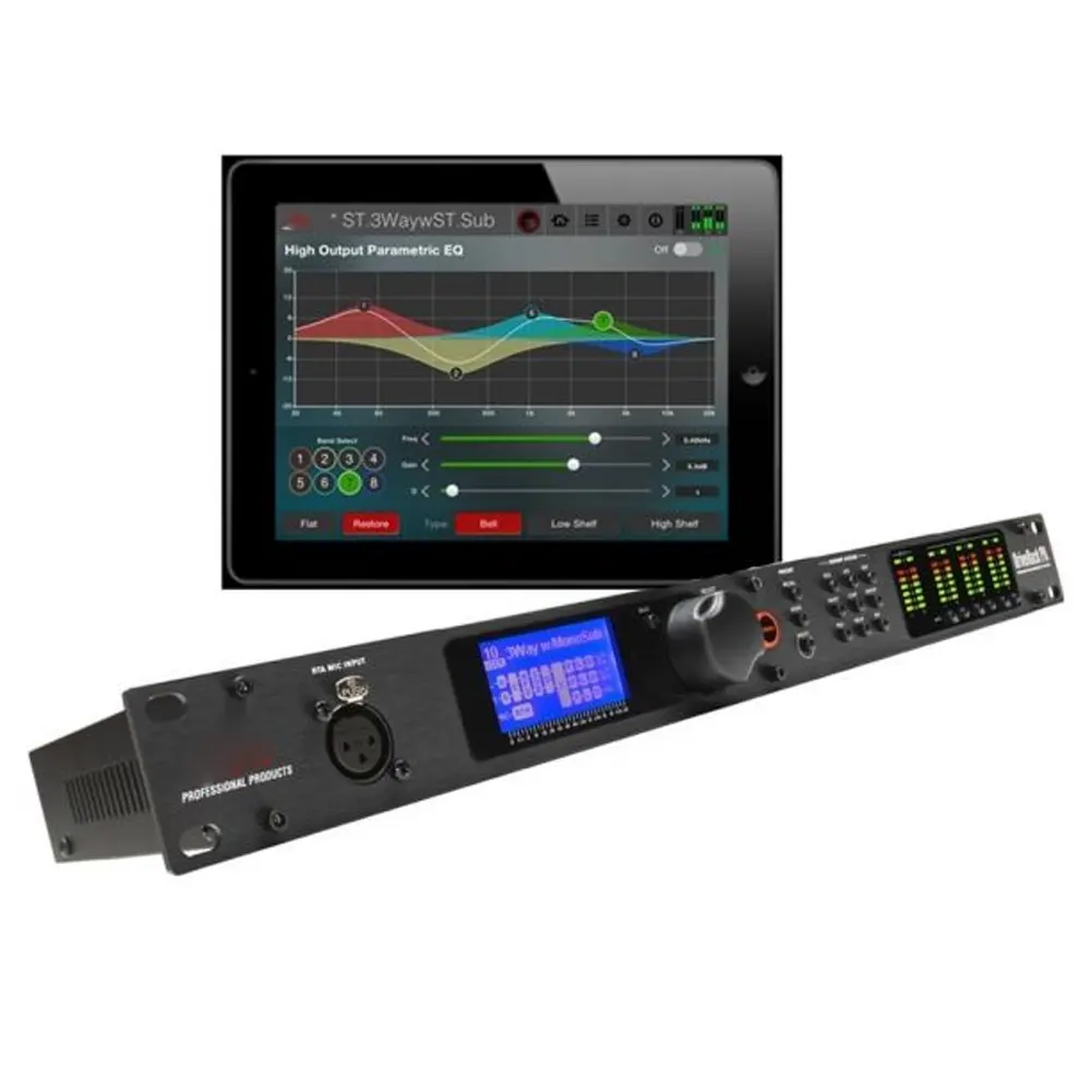 Procesador De Audio Dbx Driverack pa2 Crossover 2x6/260/360 Venus Alta Calidad Precio Sistema Mayoreo con Pantalla