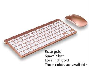 2.4G Wireless <strong>Keyboard</strong> and Mouse Combo Fashion <strong>Simple</strong> Mini Wireless <strong>Keyboard</strong> and Mouse Set for Laptop <strong>Computer</strong> - Product Image 4