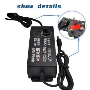 5A Adjustable Voltage Regulator Power Supply | 3V/5V/6V/9V/12V Selectable Output for DIY Electronics &amp; <strong>Arduino</strong> <strong>Projects</strong>