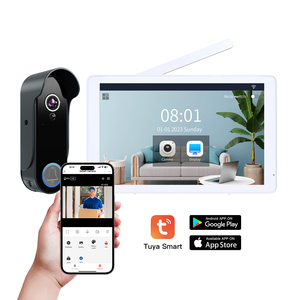 Tuya Video timbre sistema de intercomunicación 1080p Smart Wifi puerta teléfono intercomunicador familia puerta timbre inalámbrico visión nocturna - Product Image 1
