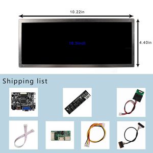 Vga <strong>Lcd</strong> 30Pin Lvds 40 Pin Ttl <strong>Led</strong> Universal <strong>Lcd</strong> Controller Board 10.3&quot; 1920X720 Bar Type <strong>Lcd</strong> Module Displays Bar Screen - Product Image 6