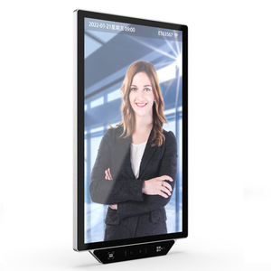 Reconocimiento facial con pantalla táctil de 21,5 pulgadas con máscara, reconocimiento RFID, múltiples métodos de reconocimiento para la escuela - Product Image 1