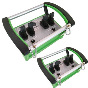 Quelle Fabrik 12-24V 4 Joystick Proportionaler hydraulischer Fernbedienung skran Wasserdichte Fernbedienung für Kran - Product Image 2